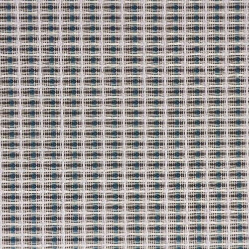 Silver Turquoise Grillcloth