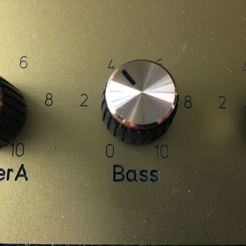 Captain Amp Marshall®Style Knobs Gold