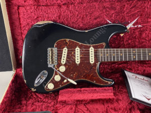 2021 Fender - Stratocaster '63 Black - Heavy Relic - ID 2229