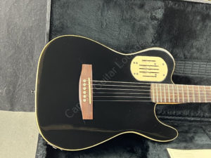 2001 Godin - Acousticaster - Black - ID 2564