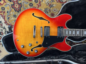 2022 Sire - Larry Carlton H7 - Cherry Sunburst + SKB Case - ID 2741