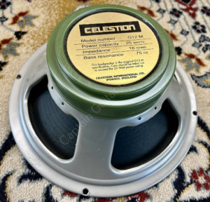 1993 Celestion - G12M-25 - Greenback - Made in England - ID 2751