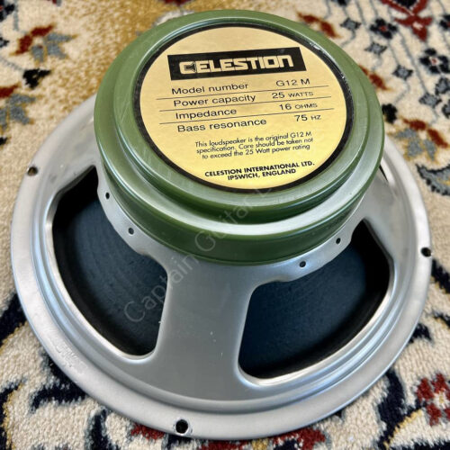 1993 Celestion - G12M-25 - Greenback - Made in England - ID 2751
