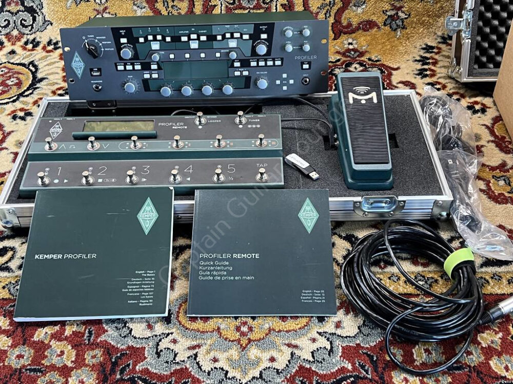 2018 Kemper - Profiling Amplifier Rack incl. Remote + Expression Pedal EP1-KP - ID 2845