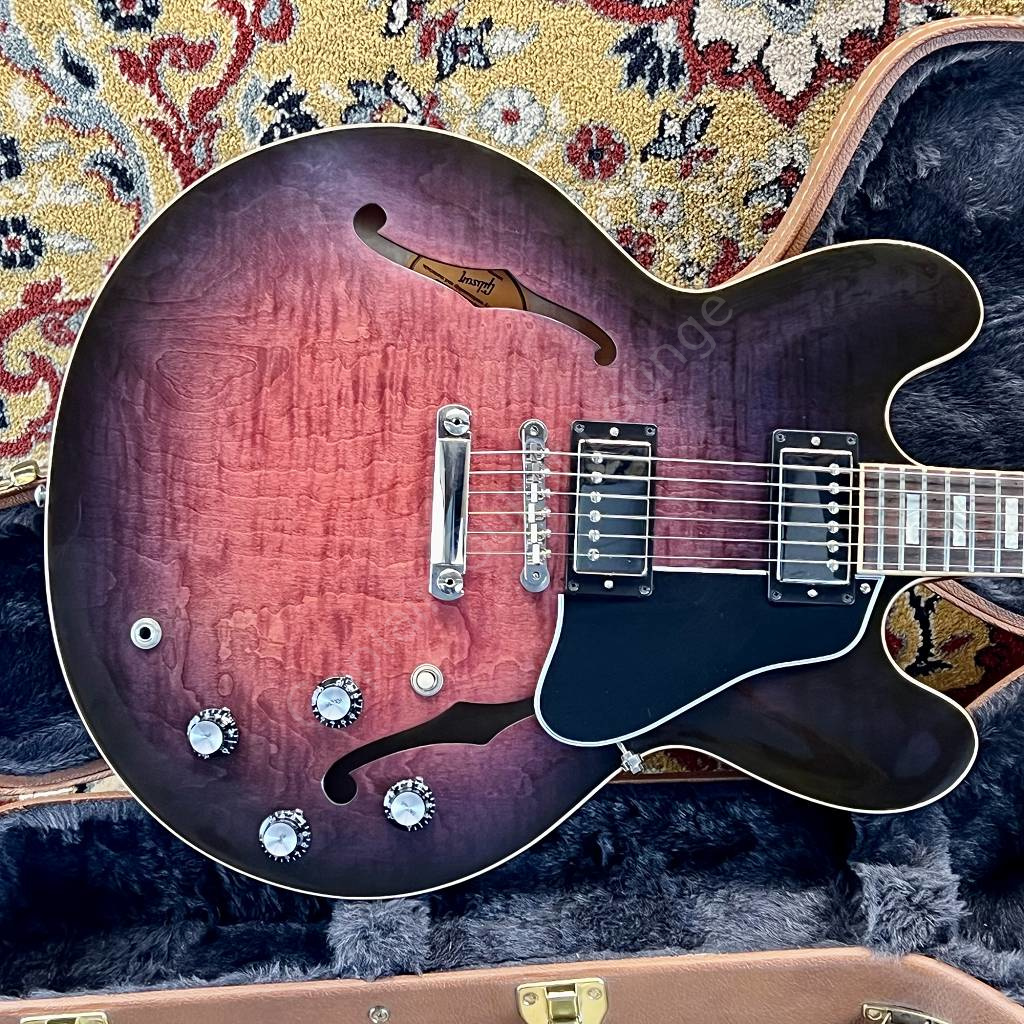 2017 Gibson - ES 335 - Purple Burst - ID 2994 - captain-guitar-lounge.com