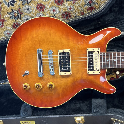 1991 Hamer - Sunburst Archtop Standard - Curly Maple - ID 4951