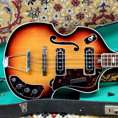 1967 Teisco - Violin Bass - Herticaster - ID 5086