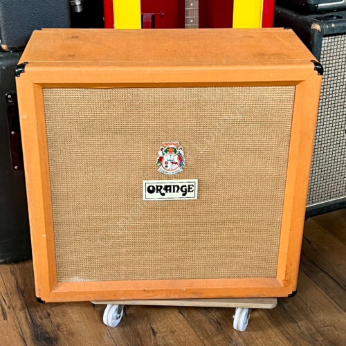 1977 Orange - 4x12 - Celestion G12H Blackbacks - ID 5175