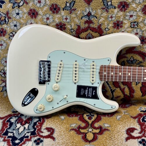 2021 Fender - Vintera 60s Stratocaster Modified - Olympic White - ID 5607