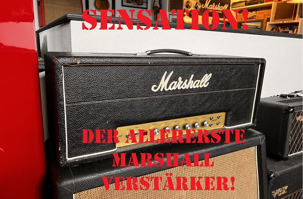 Sensation! Der allererste Marshall Verstärker!!