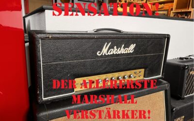 Sensation! Der allererste Marshall Verstärker!!