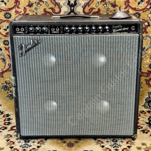 1967 Fender - Super Reverb - Blackface - ID 5845
