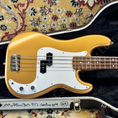 1990 Fender - Precision Bass PBD-62 - Shoreline Gold - ID 5837