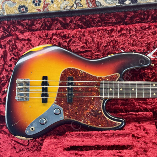 2020 Fender Custom Shop - 60 Jazz Bass Relic 3TSB - ID 5836