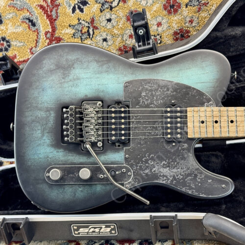 2020 Luxxtone - Choppa T Tele FR - Salvage Black + Blue - ID 5868