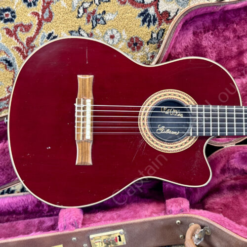 1997 Gibson - Chet Atkins CEC Nylon - Wine Red - ID 5931
