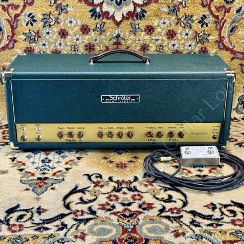 2025 Schröter Amplification - Roughneck - Green Tolex - ID 6026
