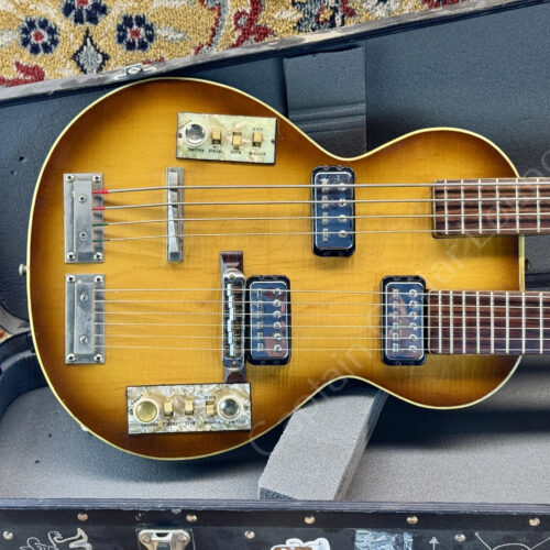1962 Höfner - 191 Double-Neck Guitar and Bass - ID 6137