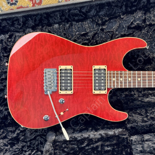 2001 Tom Anderson - Drop Top 2HB Translucent Red - ID 6144