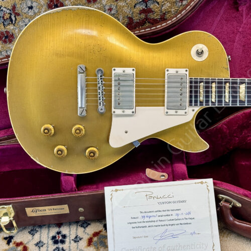 2021 Panucci - '59 Inspired - Goldtop Heavy Aged - ID 6122