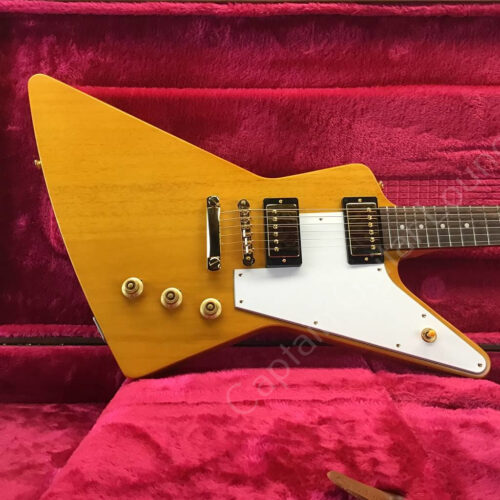2024 Epiphone Inspired by Gibson CS - 1958 Korina Explorer Aged Natural - ID 6176